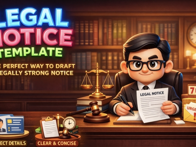 LEGAL NOTICE TEMPLATE