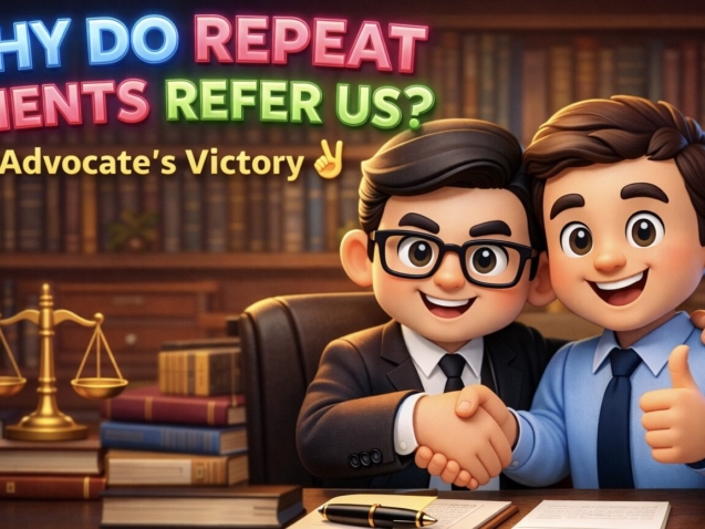why do repeat clients refer us in Dwarka Court