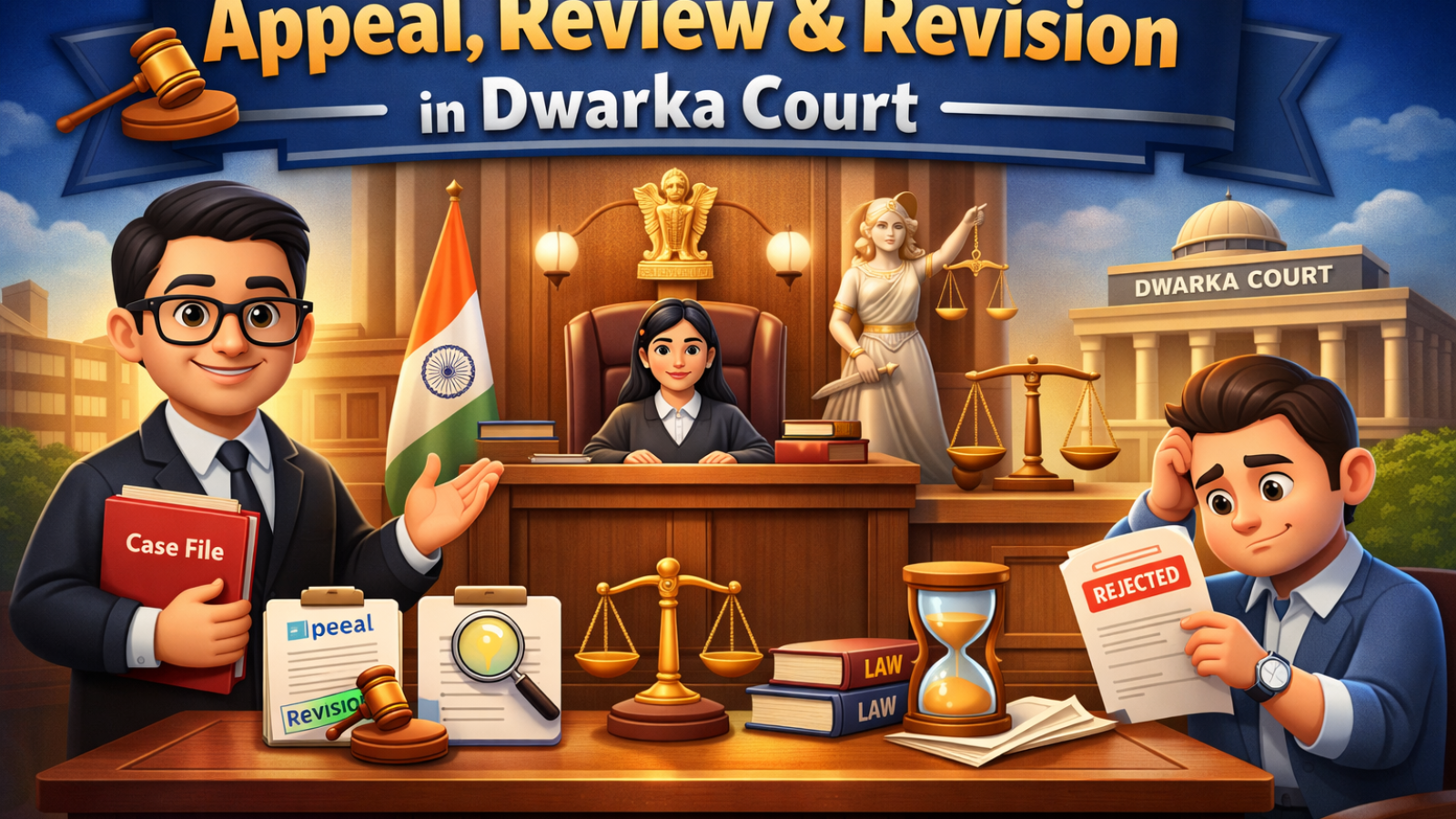 lawyer in Dwarka Court