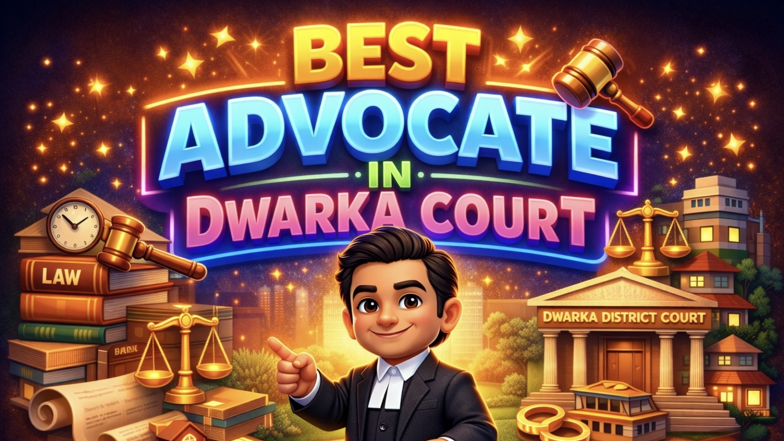 Advocate in Dwarka Court New Delhi providing civil, criminal and matrimonial legal services