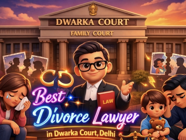 Best Divorce Lawyer in Dwarka Court assisting client in Family Court Delhi
