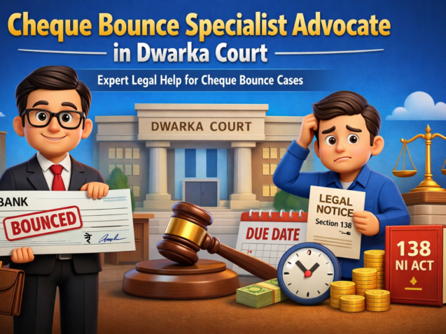 cheque bounce advocate in Dwarka Court