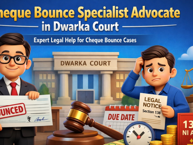 cheque bounce advocate in Dwarka Court
