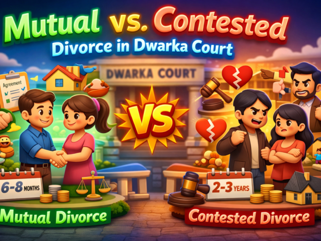 Top Divorce Advocate in Dwarka Court handling mutual and contested divorce cases