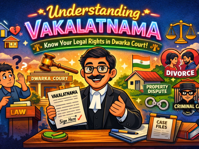 Vakalatnama signing process explained by advocate in Dwarka Court Variation: Understanding Vakalatnama before hiring lawyer in Dwarka Court New Delhi