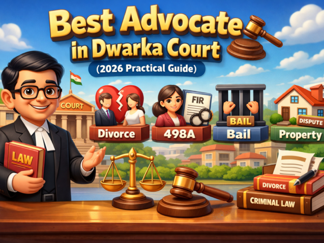 Best Advocate in Dwarka Court 2026 – Divorce, 498A, Bail & Property Lawyer