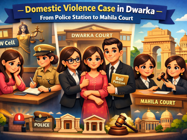 omestic Violence and 498A case lawyer in Dwarka Court handling CAW Cell complaints, FIR registration, bail and Mahila Court matters.