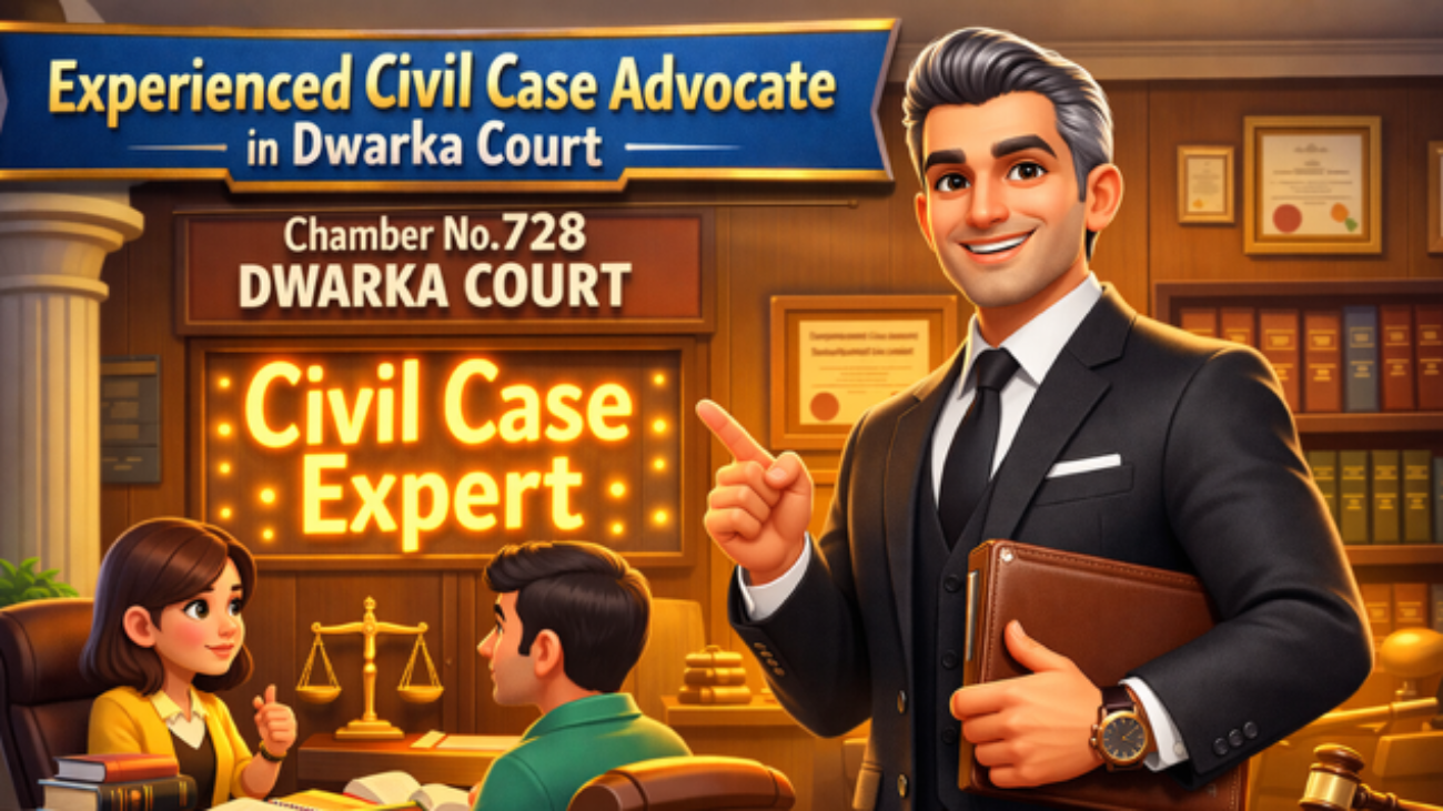 Experienced Civil Case Advocate in Dwarka Court Handling Property Disputes