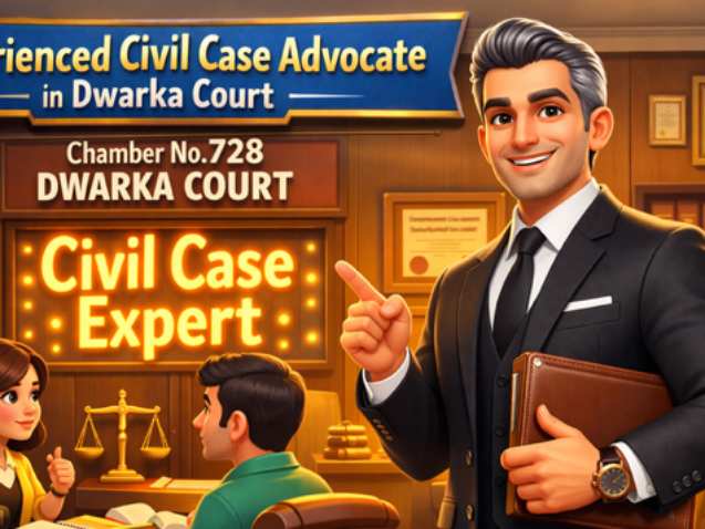 Experienced Civil Case Advocate in Dwarka Court Handling Property Disputes