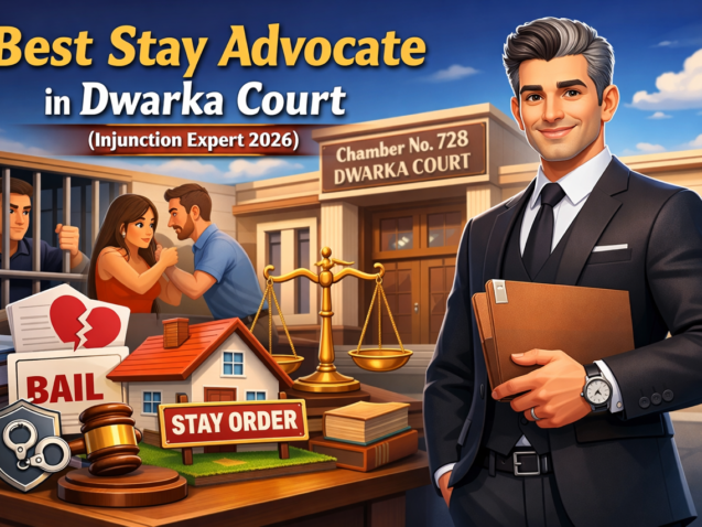 Best Stay Advocate in Dwarka Court – Injunction Expert 2026 | Property, Divorce & Bail Matters Lawyer