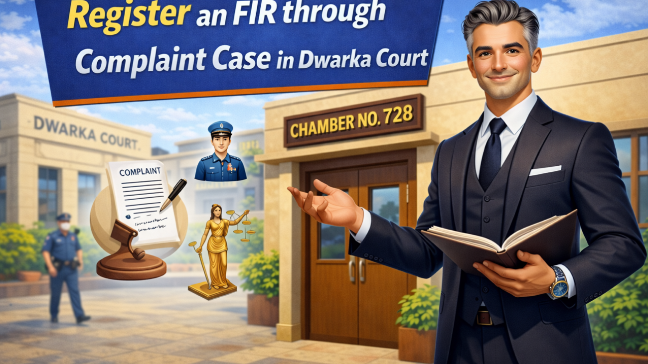 How to Register an FIR through Complaint Case in Dwarka Court – Legal Guide 2026