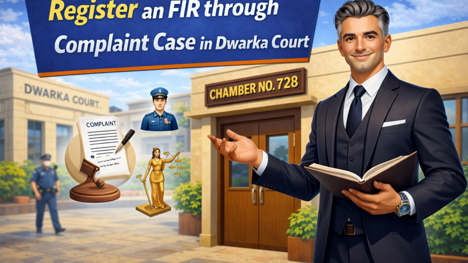How to Register an FIR through Complaint Case in Dwarka Court – Legal Guide 2026