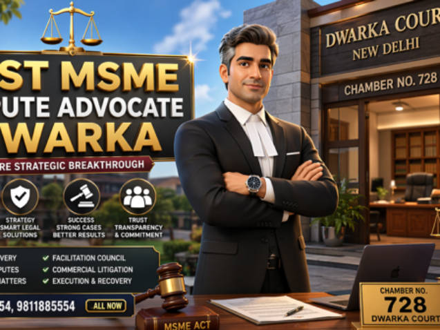 BEST MSME Dispute Advocate Dwarka Court
