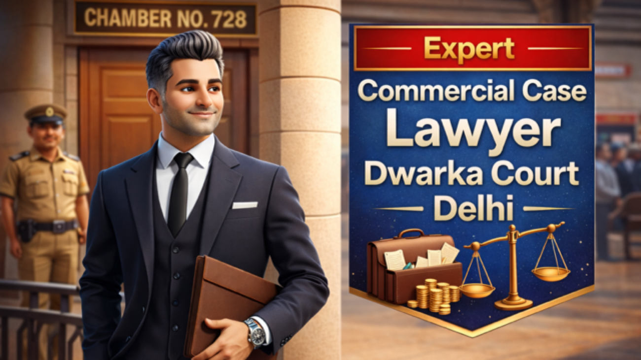 Commercial Case Lawyer Dwarka Court business dispute advocate