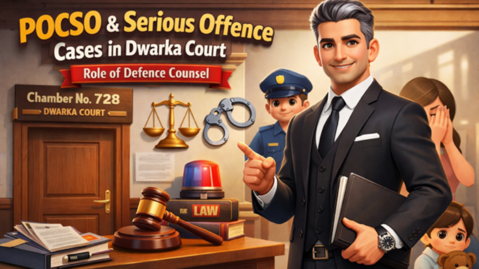 POCSO Defence Lawyer Dwarka Court