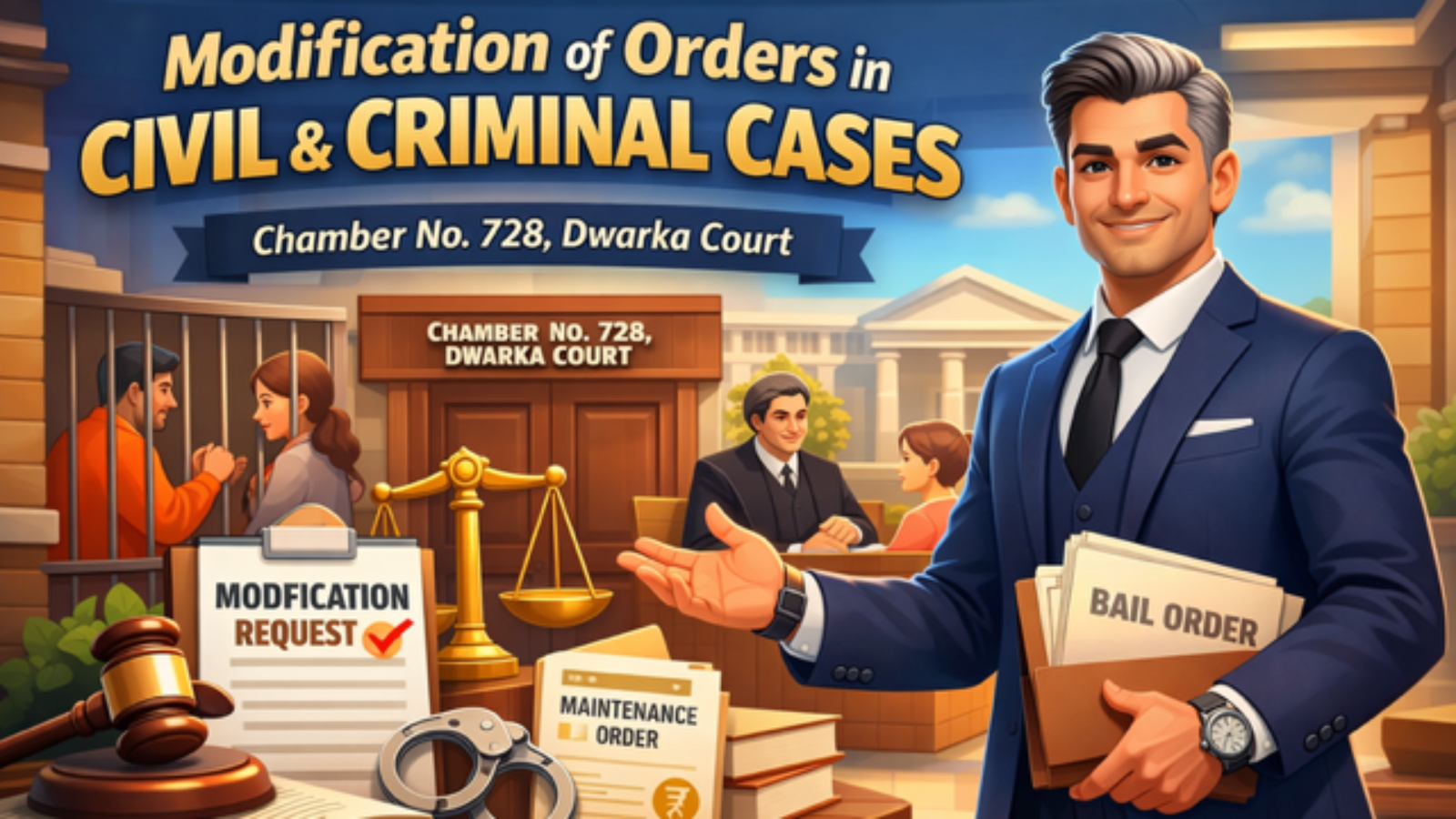 Modification of Court Orders in Dwarka Court