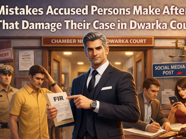 Criminal Case Advocate Dwarka Court guiding accused after FIR