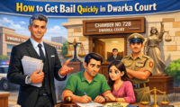 Criminal Lawyer explaining How to Get Bail Quickly in Dwarka Court