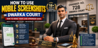 How to use mobile screenshots in Dwarka Court as legal evidence