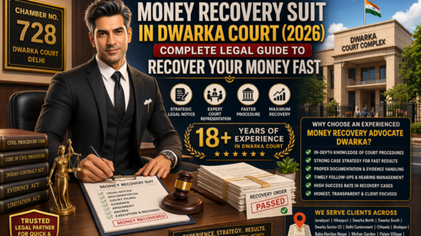 Money Recovery Suit Dwarka Court 2026