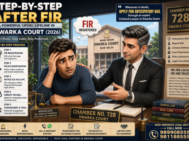 Step-by-Step After FIR Legal Guide Dwarka Court