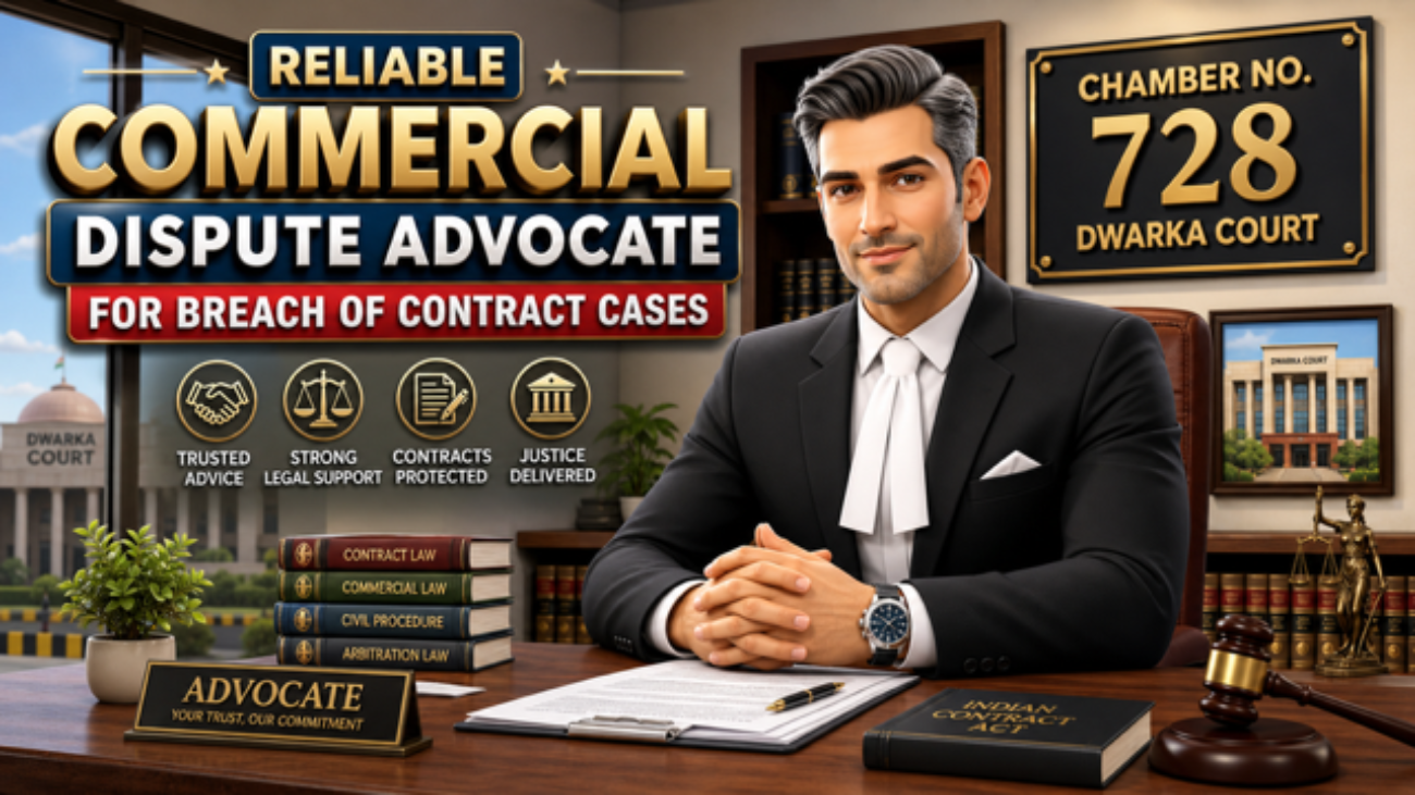 Commercial Dispute Advocate Dwarka Court