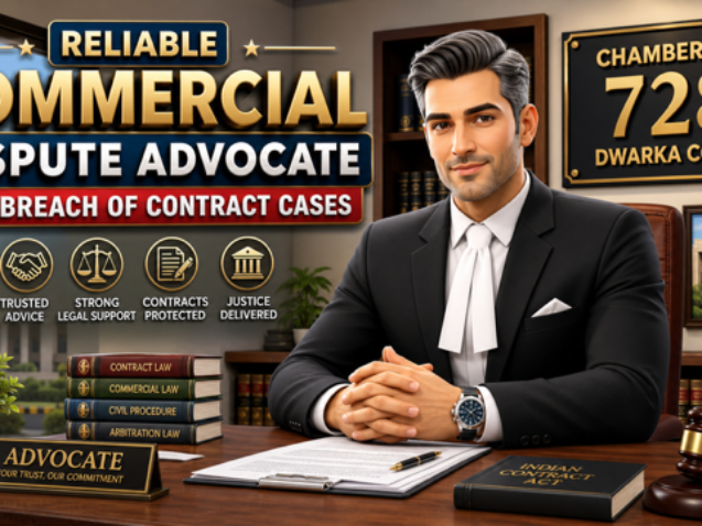 Commercial Dispute Advocate Dwarka Court