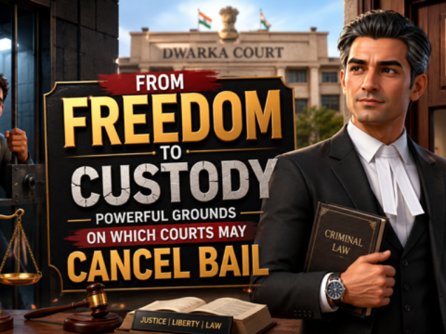 Grounds on Which Courts May Cancel Bail