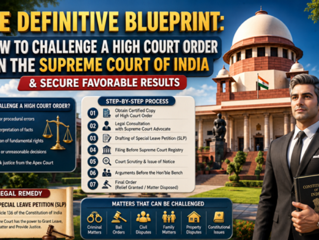 How to Challenge a High Court Order in the Supreme Court of India Step by Step Legal Guide
