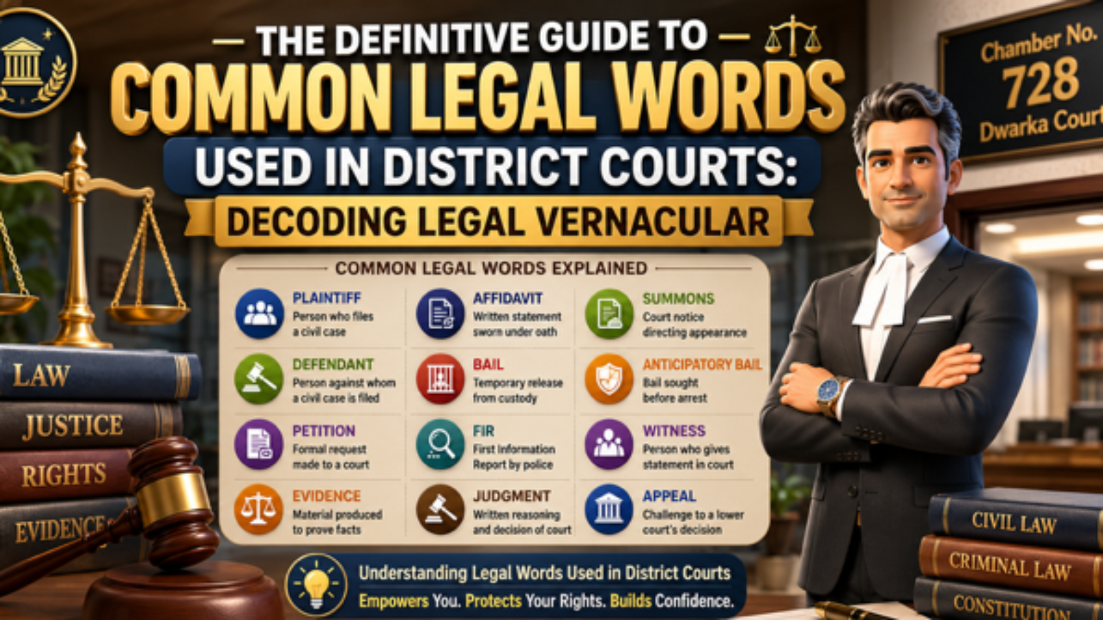 Legal Words Used in District Courts