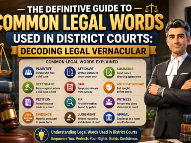 Legal Words Used in District Courts