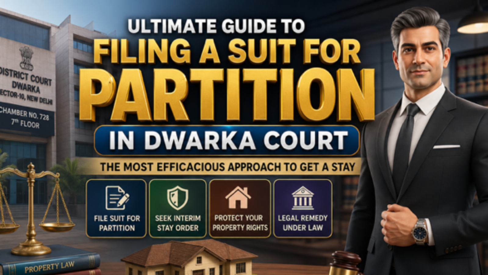 Suit for Partition in Dwarka Court