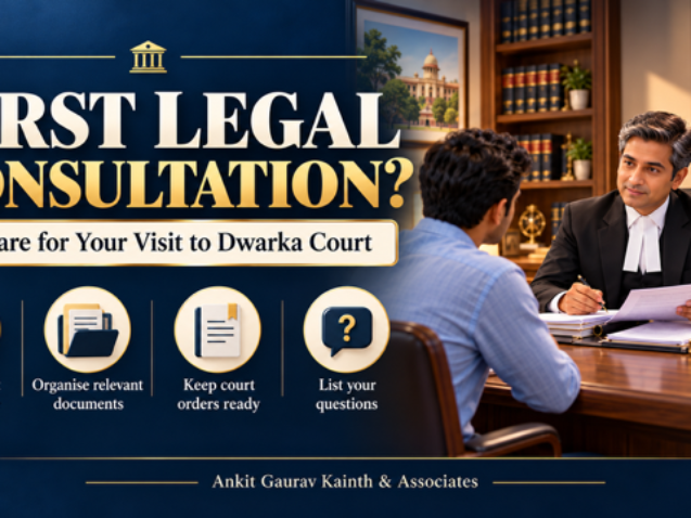 First legal consultation in Dwarka Court
