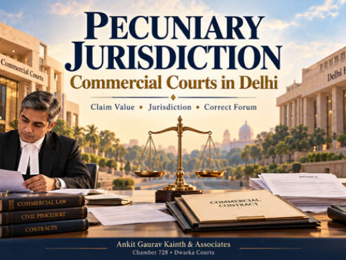 Pecuniary jurisdiction of Commercial Courts in Delhi